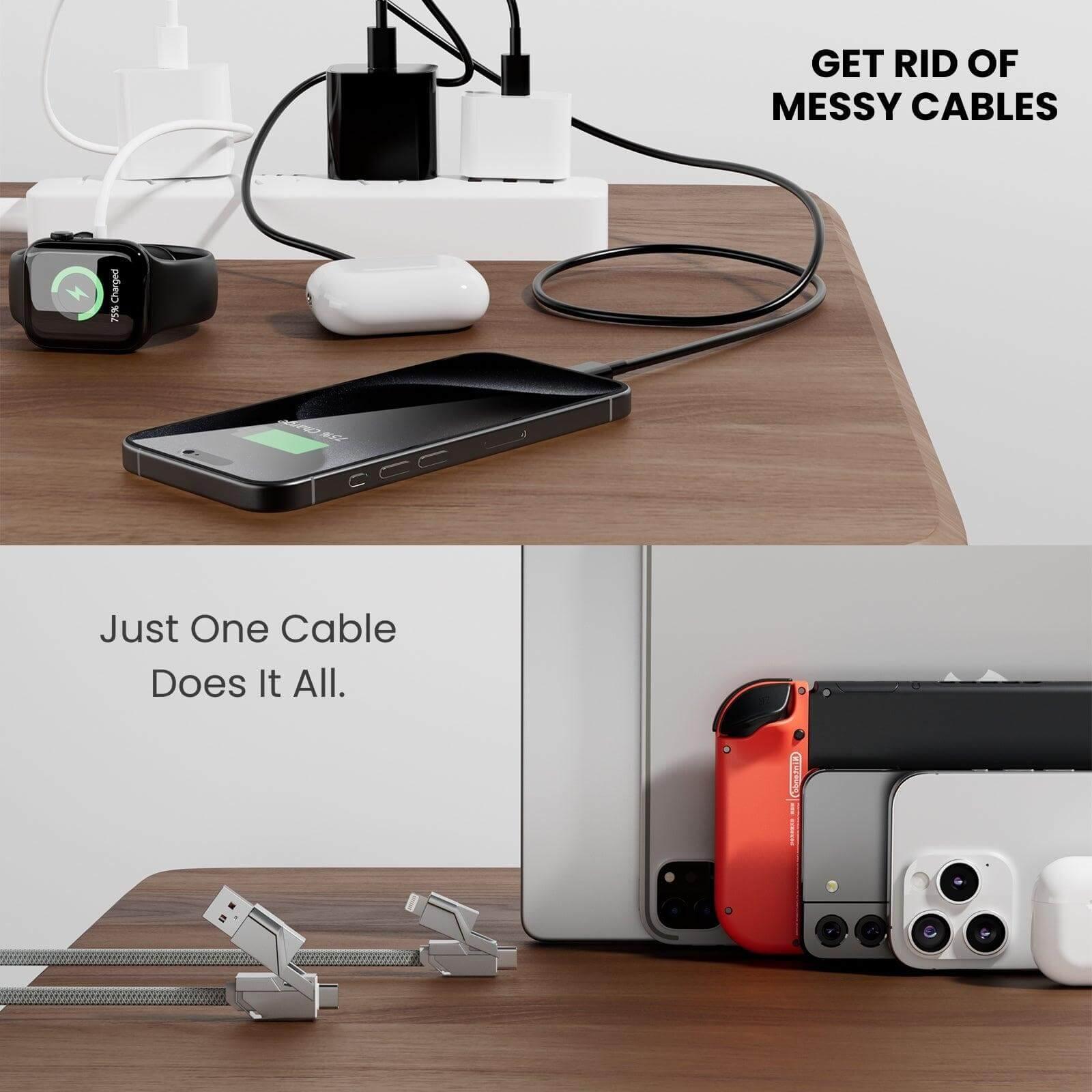4-in-1 Charging Cable™ - NeoDesk